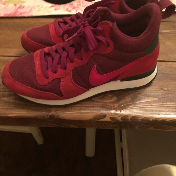Nike Shoes - Nike mid red maroon retro high top 8
